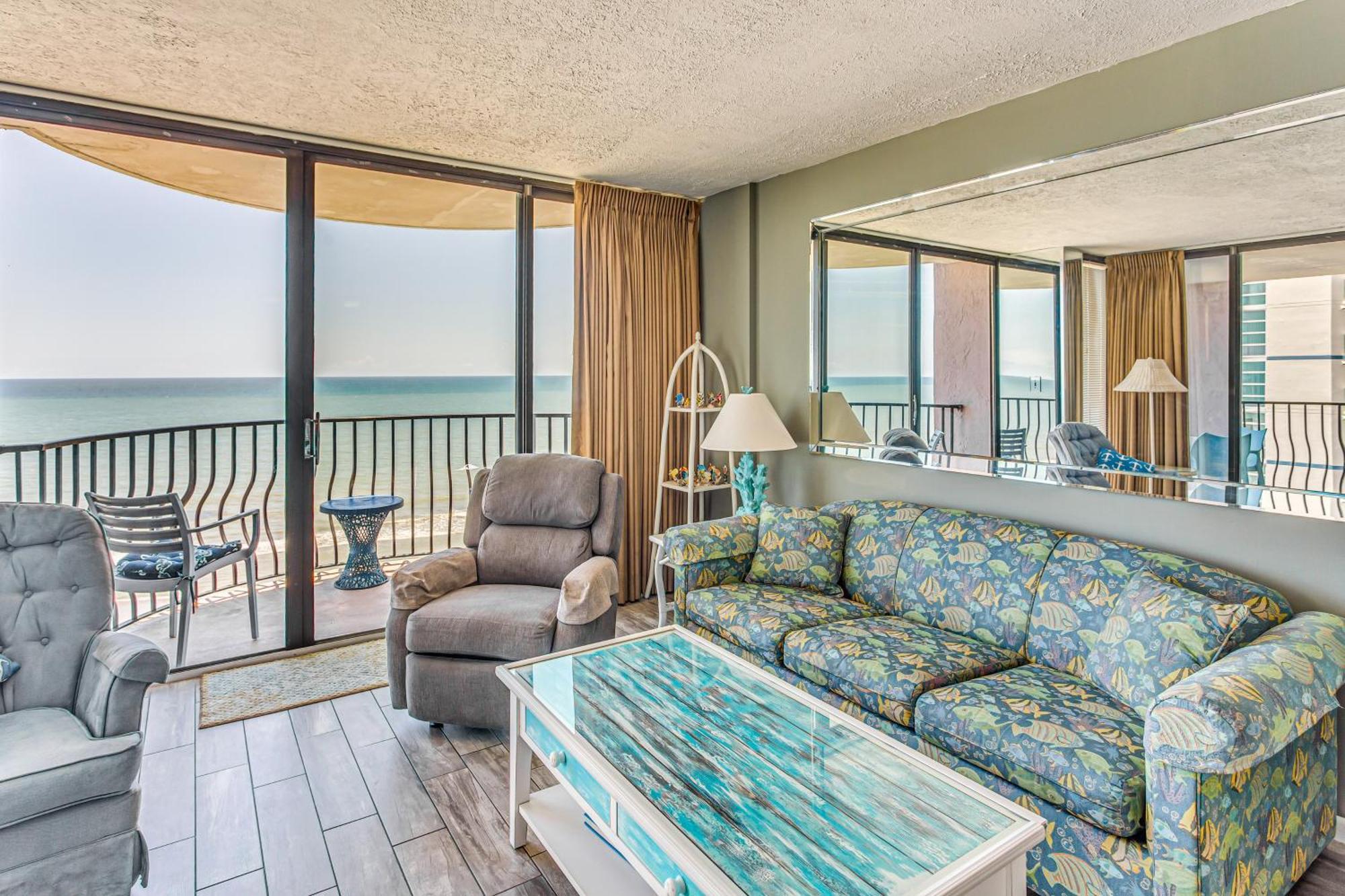 Myrtle Beach Oceanfront Condo With Covered Balcony! מראה חיצוני תמונה