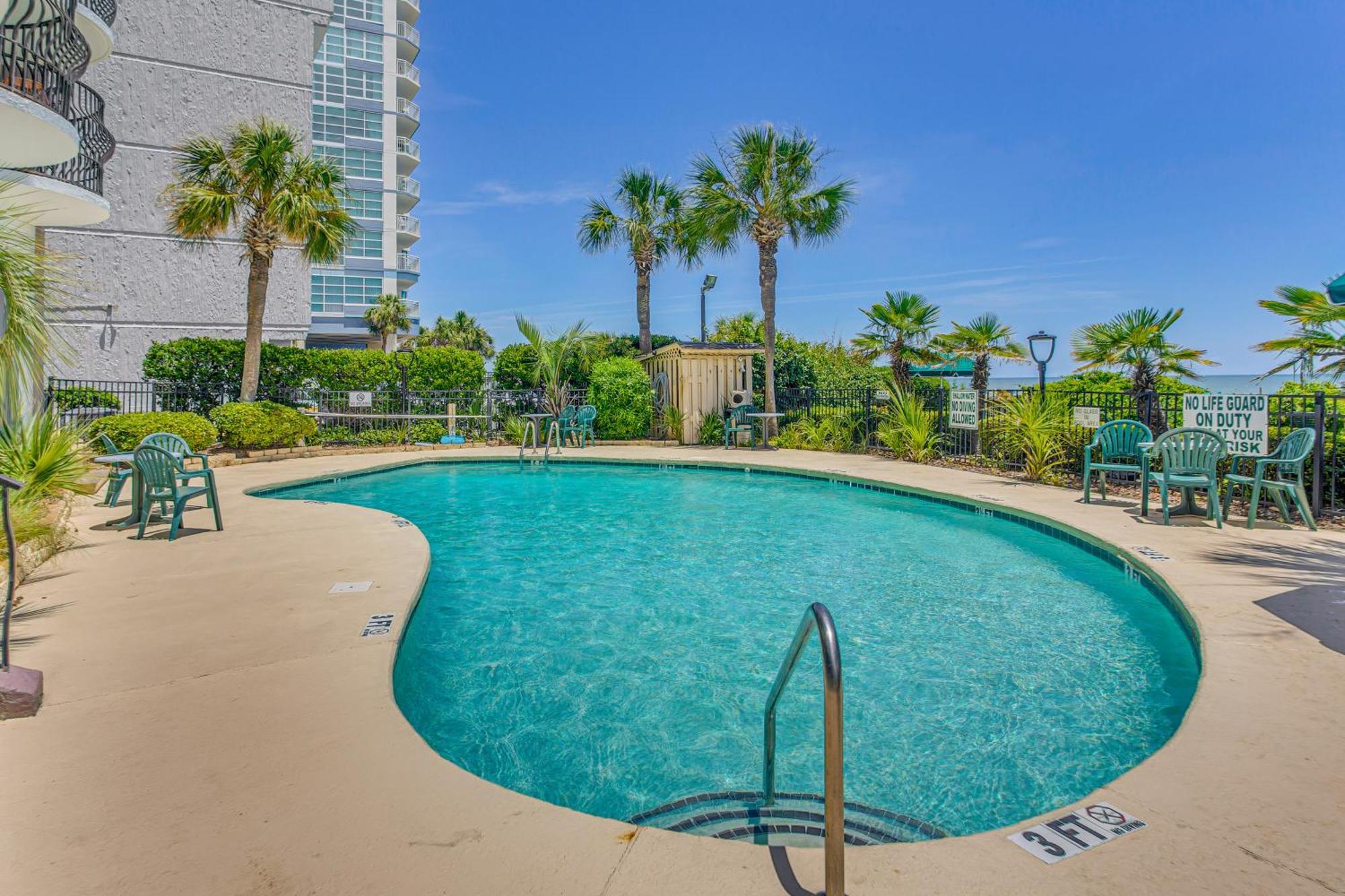 Myrtle Beach Oceanfront Condo With Covered Balcony! מראה חיצוני תמונה