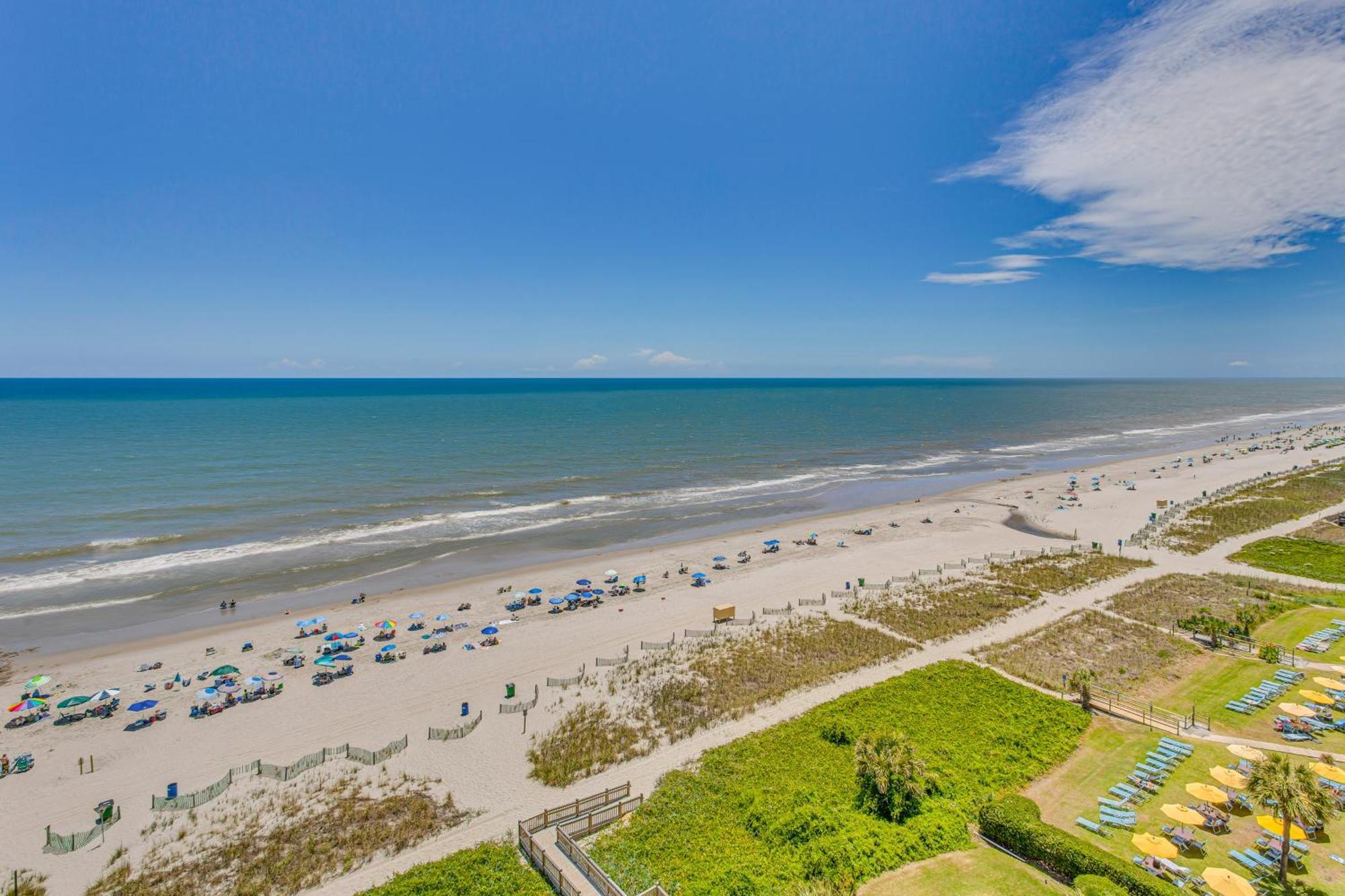 Myrtle Beach Oceanfront Condo With Covered Balcony! מראה חיצוני תמונה