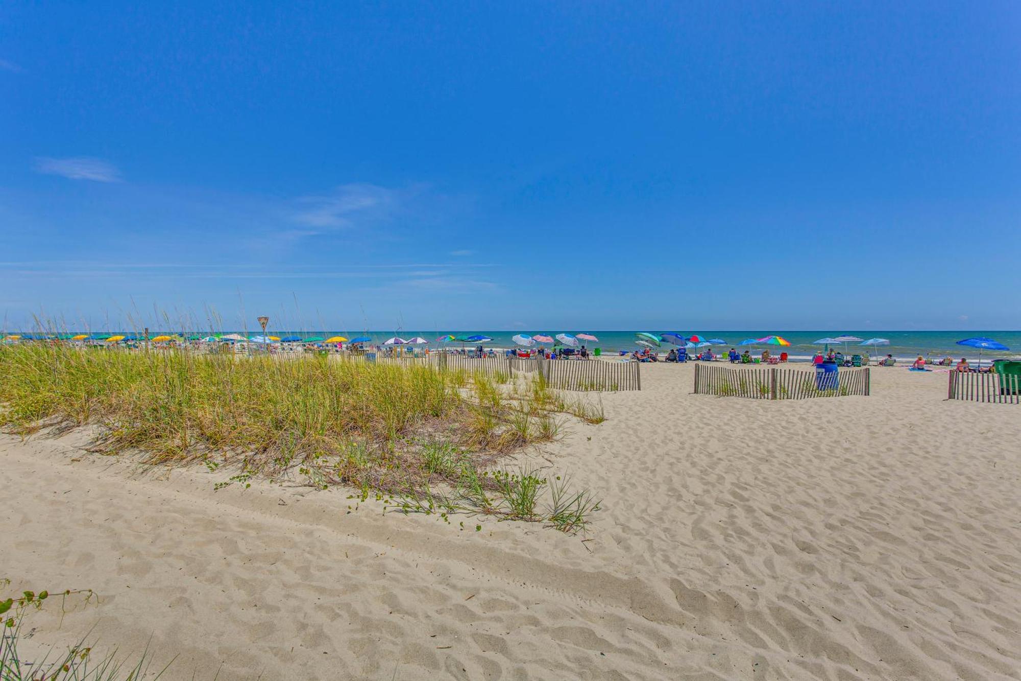 Myrtle Beach Oceanfront Condo With Covered Balcony! מראה חיצוני תמונה