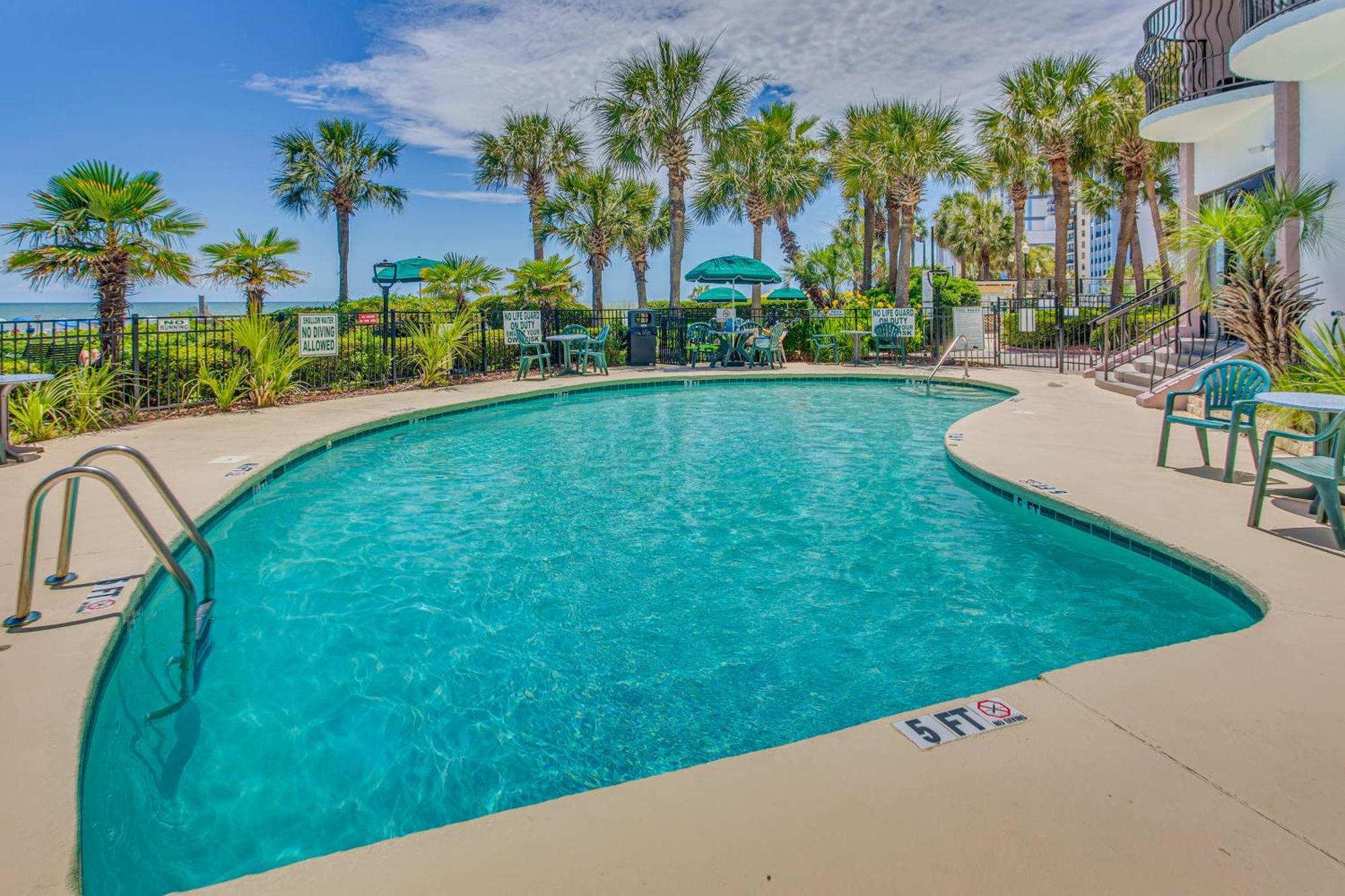 Myrtle Beach Oceanfront Condo With Covered Balcony! מראה חיצוני תמונה